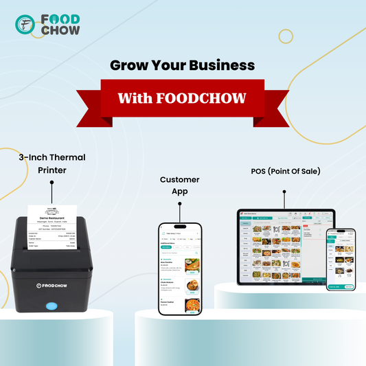 3-inch thermal POS printer for fast restaurant billing