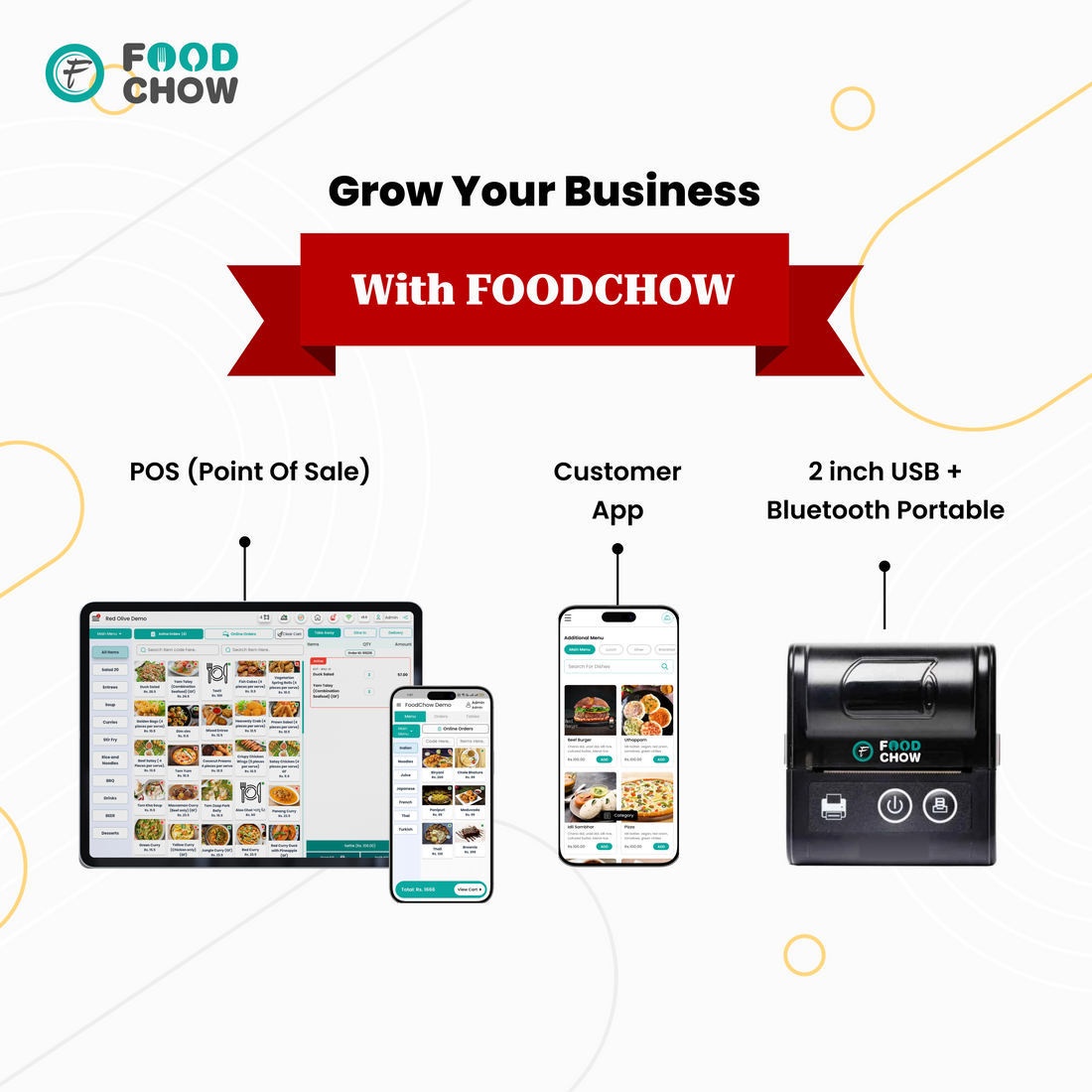 The Best POS + Thermal Printer for Restaurants, Cafés, and Cloud Kitchens in 2025