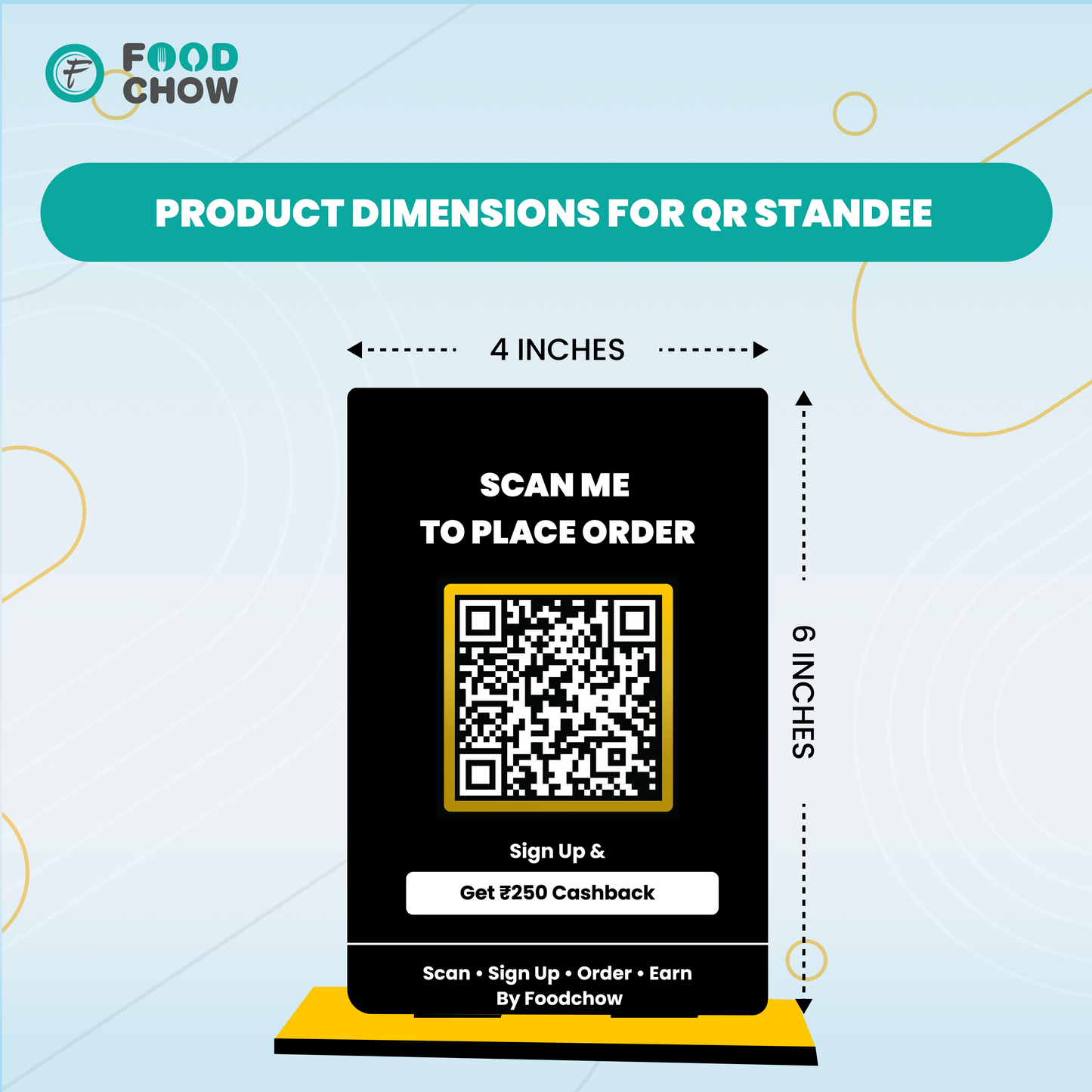 Foodchow Online Ordering Plan with QR Code | Dine-In & Takeaway Orders (Cash on Delivery)