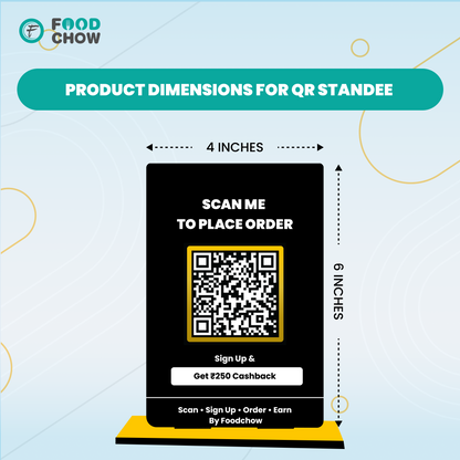 Foodchow Online Ordering Plan with QR Code | Dine-In & Takeaway Orders (Cash on Delivery)
