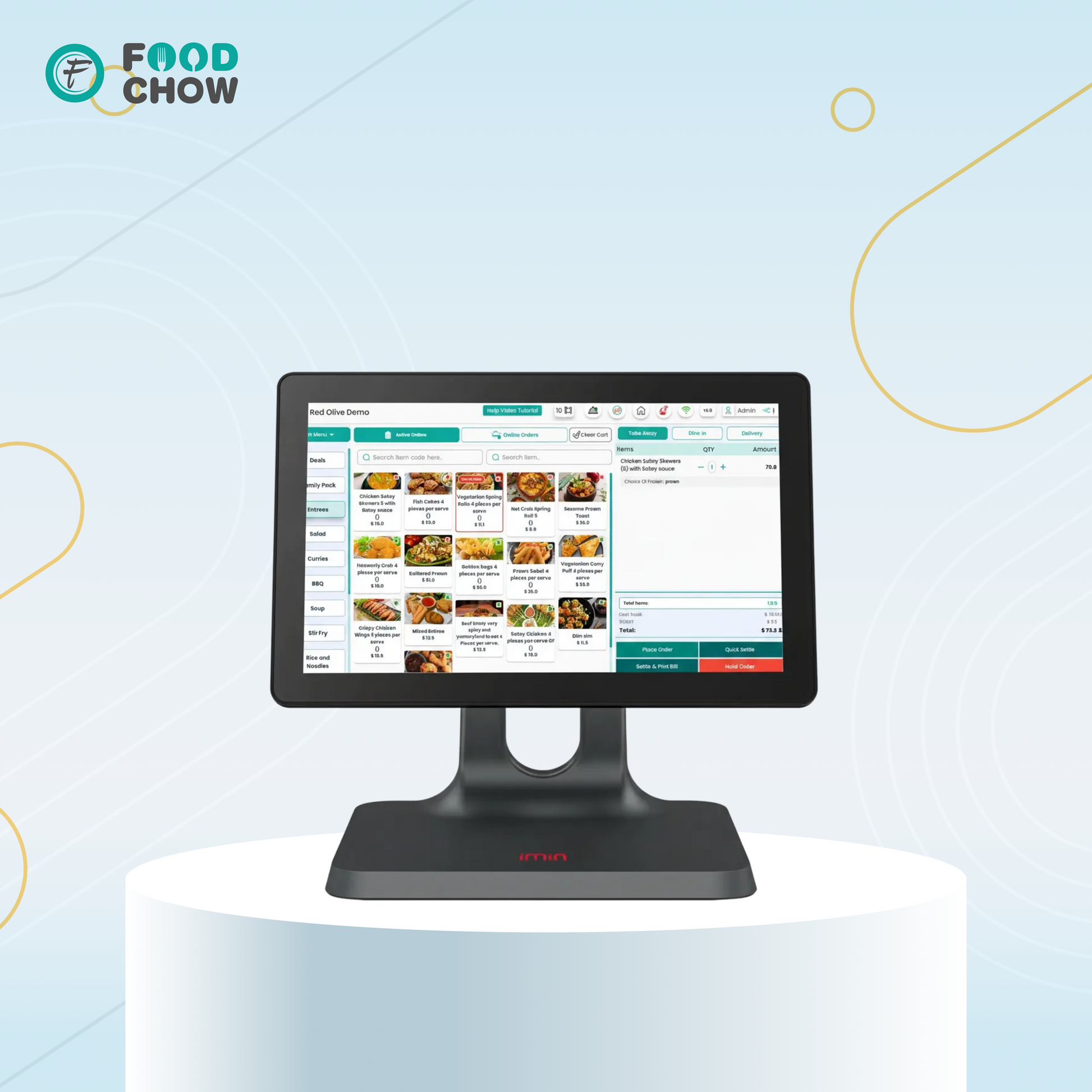 Imin D2 Android tablet POS