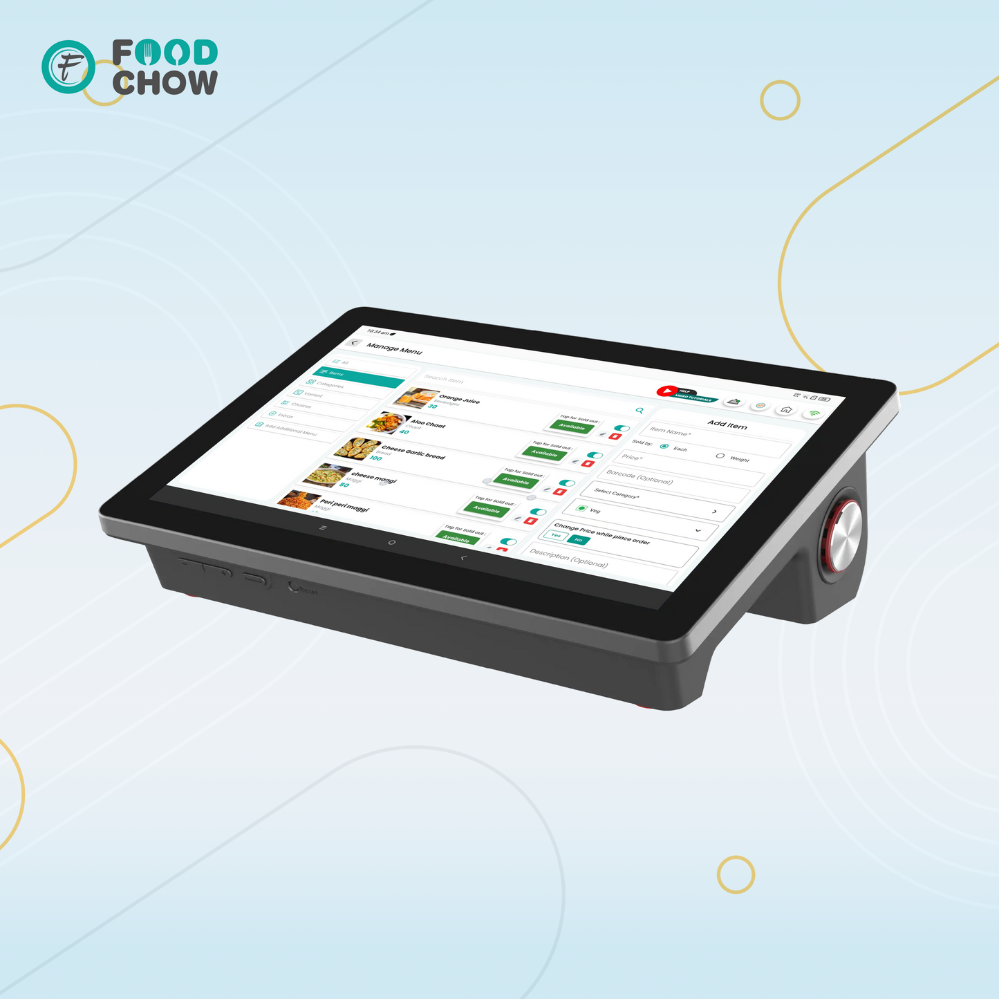 M2 Max Android tablet POS