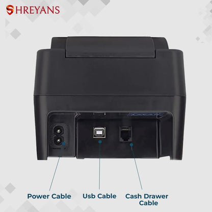 SHREYANS 58mm USB + Bluetooth Thermal POS Billing Printer (2 Inch)