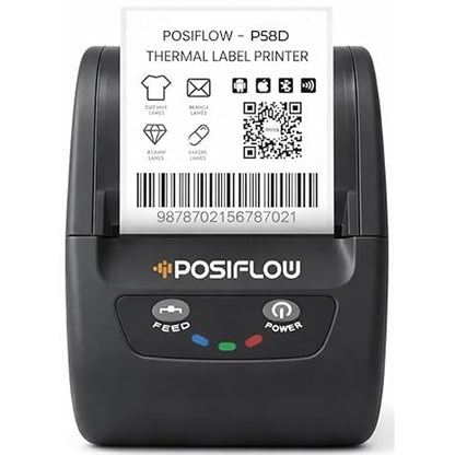 Posiflow Portable Thermal Label & Receipt Printer