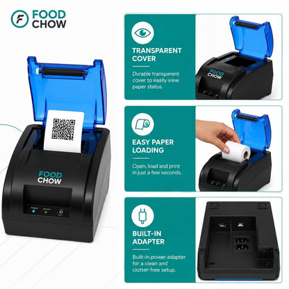 FoodChow 2-Inch Thermal Receipt Printer