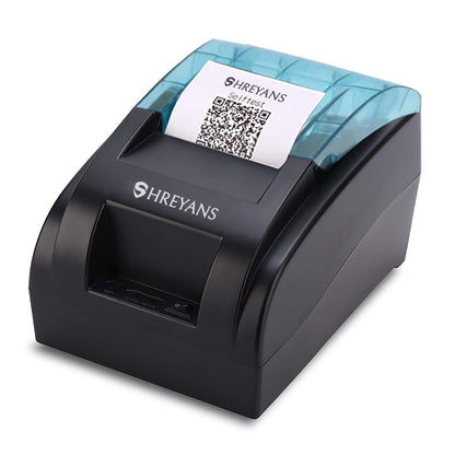 Restaurant POS Premium 1-Year Billing Machine with Shreyans 58mm Thermal Receipt Printer