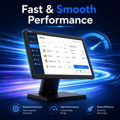 Landi C20 Lite Touchscreen Billing Terminal | FoodChow POS for Restaurants