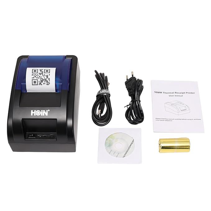 Restaurant POS Premium Billing Software with Hoin 58mm Thermal Receipt Printer